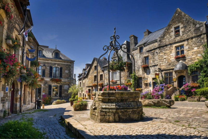 Entre histoire et charme Ce village Breton conquiert les cœurs des touristes Anglais !