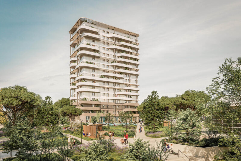 Grand Bellevue 900 logements et une tour mythique transformée à Nantes