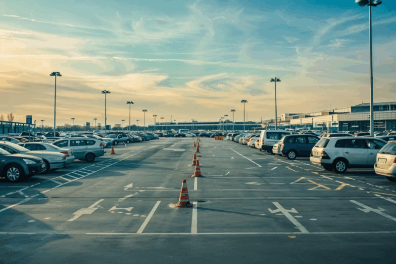 Nantes Enquête fiscale sur les locations de places de parking privées aux alentours de l'aéroport