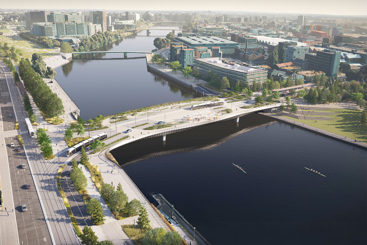 Nantes construit le plus large pont d’Europe, un chantier spectaculaire en plein cœur de la Loire !